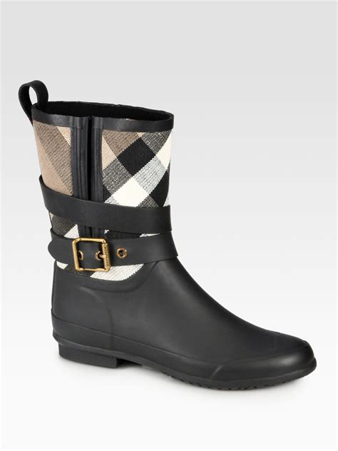 shop burberry rain boots|burberry rain boots clearance.